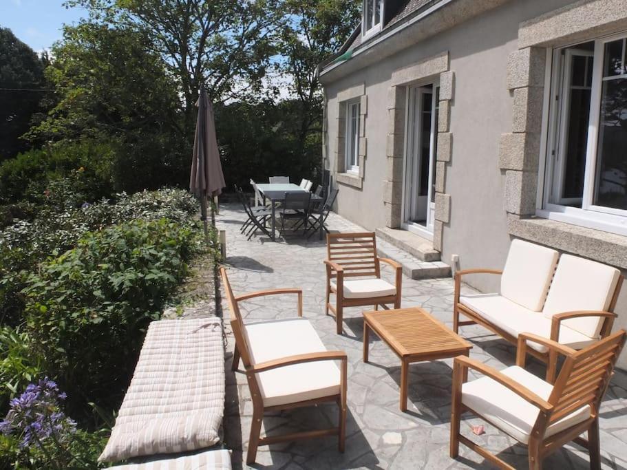 Maison Lumineuse 2Mn Plage Et Village De Morgat Crozon Esterno foto