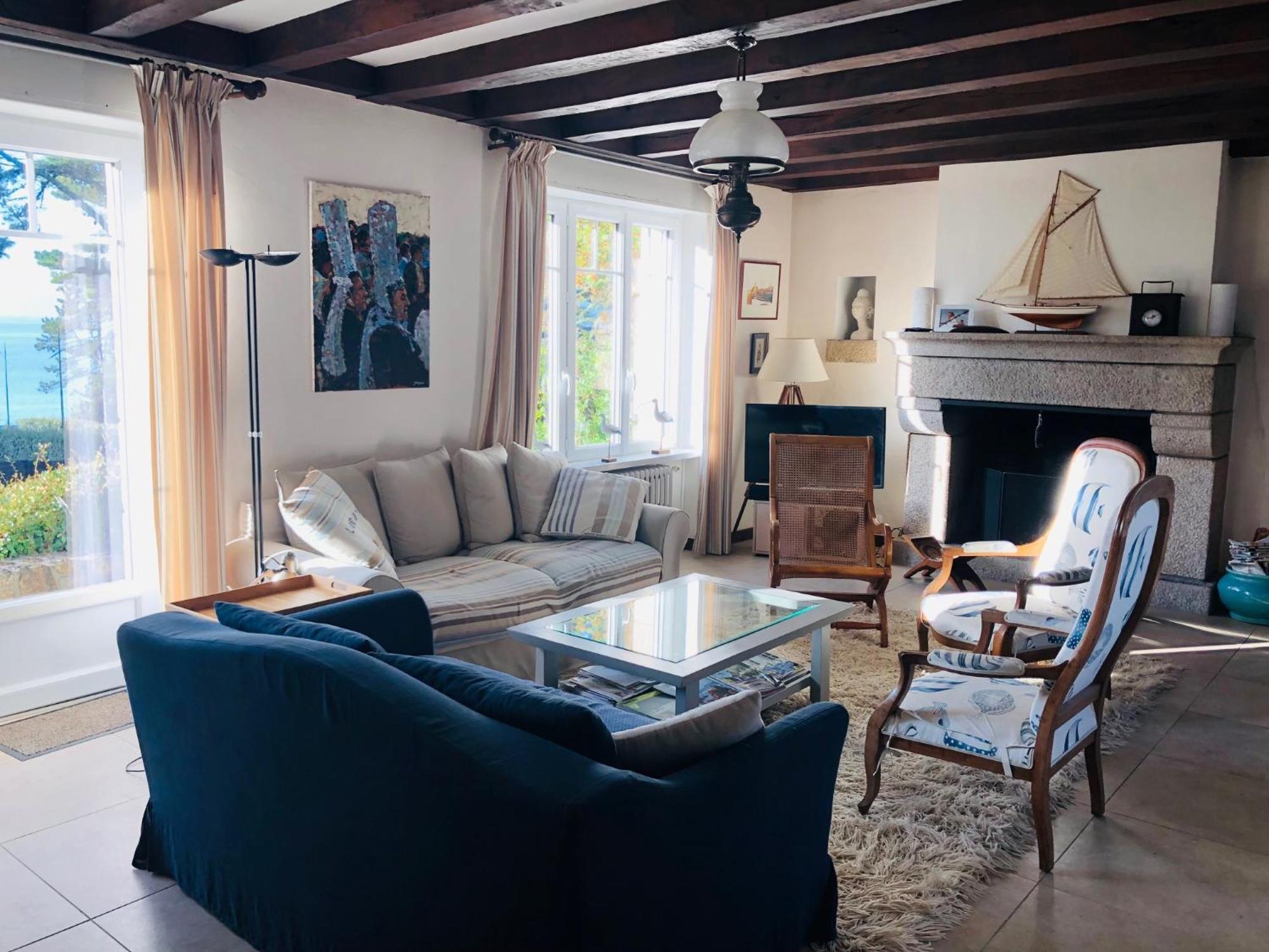 Maison Lumineuse 2Mn Plage Et Village De Morgat Crozon Esterno foto